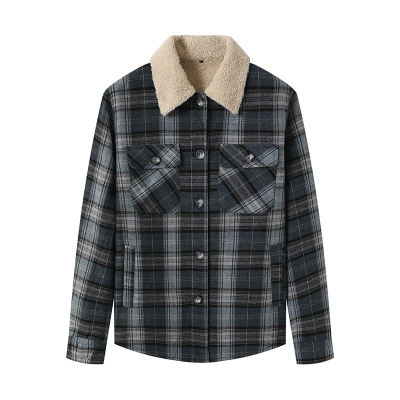 Plaid Sherpa Shacket